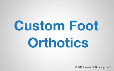 Custom Foot Orthotics