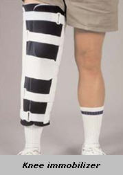 Knee immobilizer