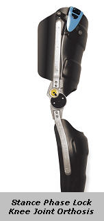 Stance Phase Lock Knee Joint Orthosis
